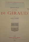 Généalogie de la maison de Giraud
